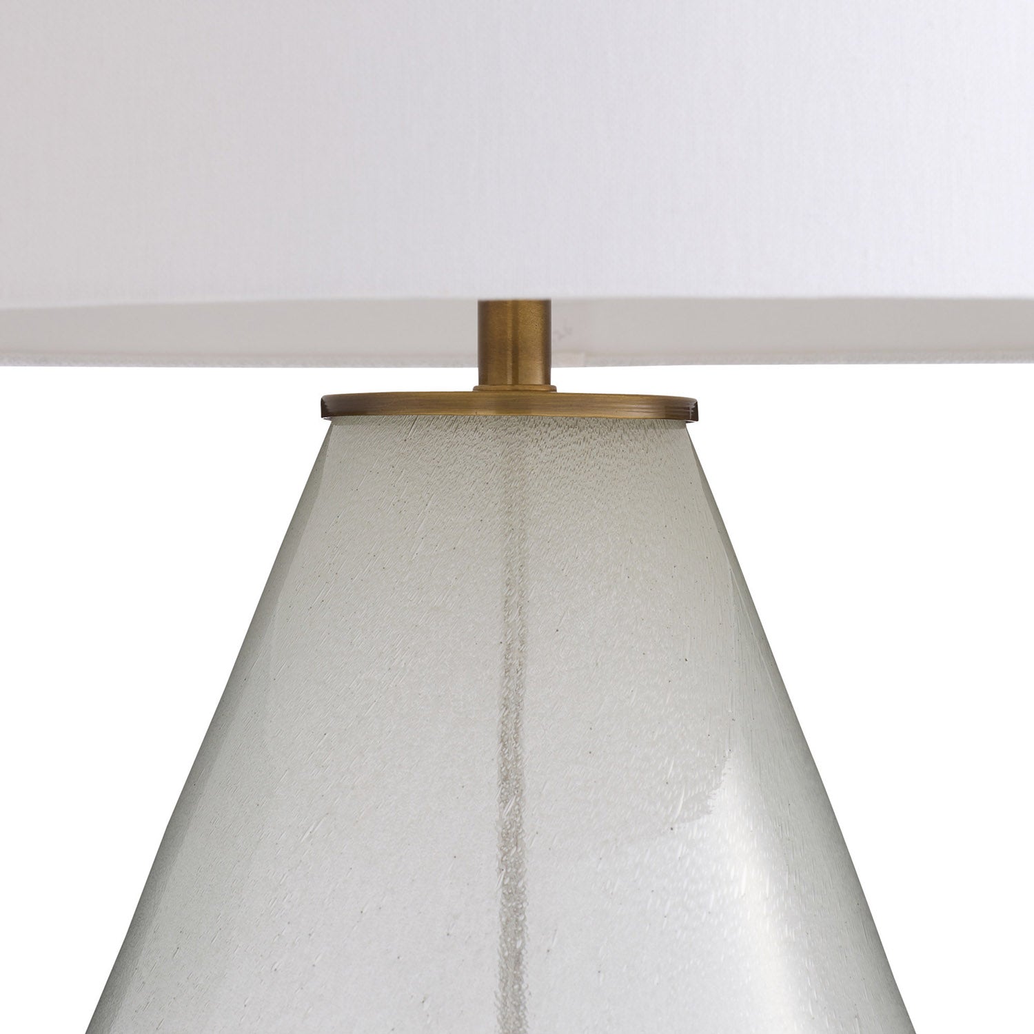 Arteriors Tiber Seedy Glass Table Lamp