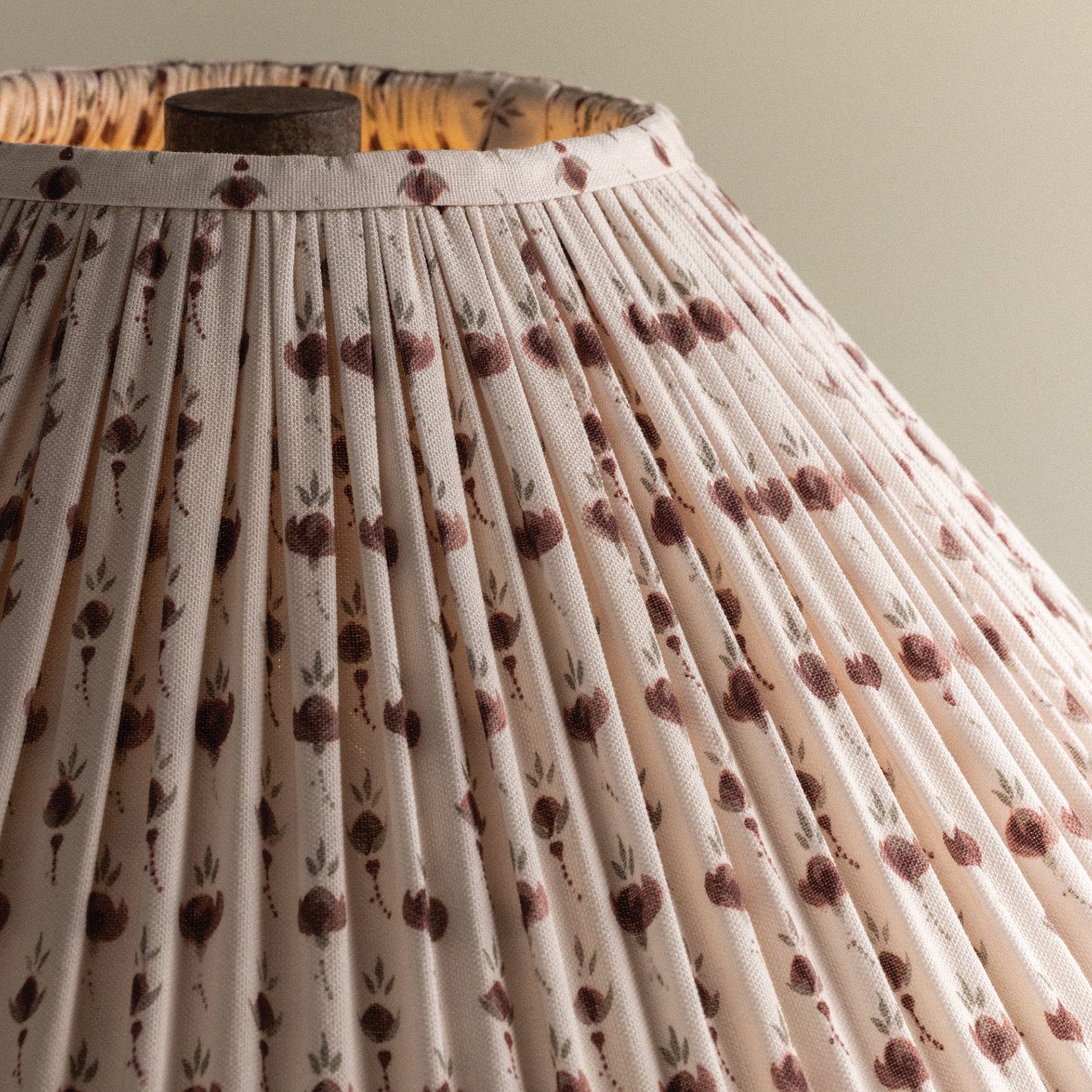 Troy Lighting Calabria Primrose Red Large Table Lamp