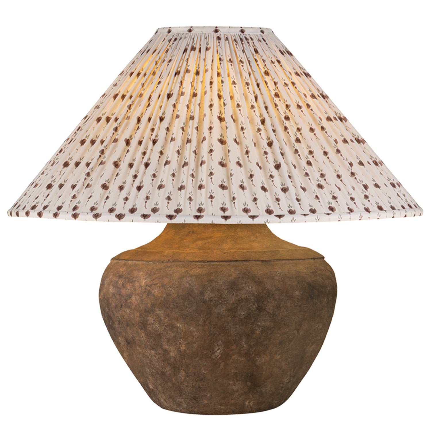 Troy Lighting Calabria Primrose Red Medium Table Lamp