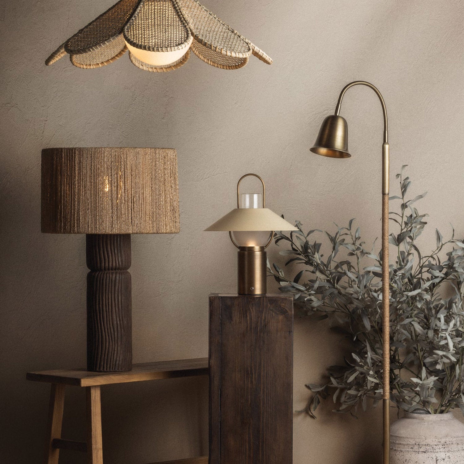 Lauren Liess x Troy Lighting Folk Table Lamp