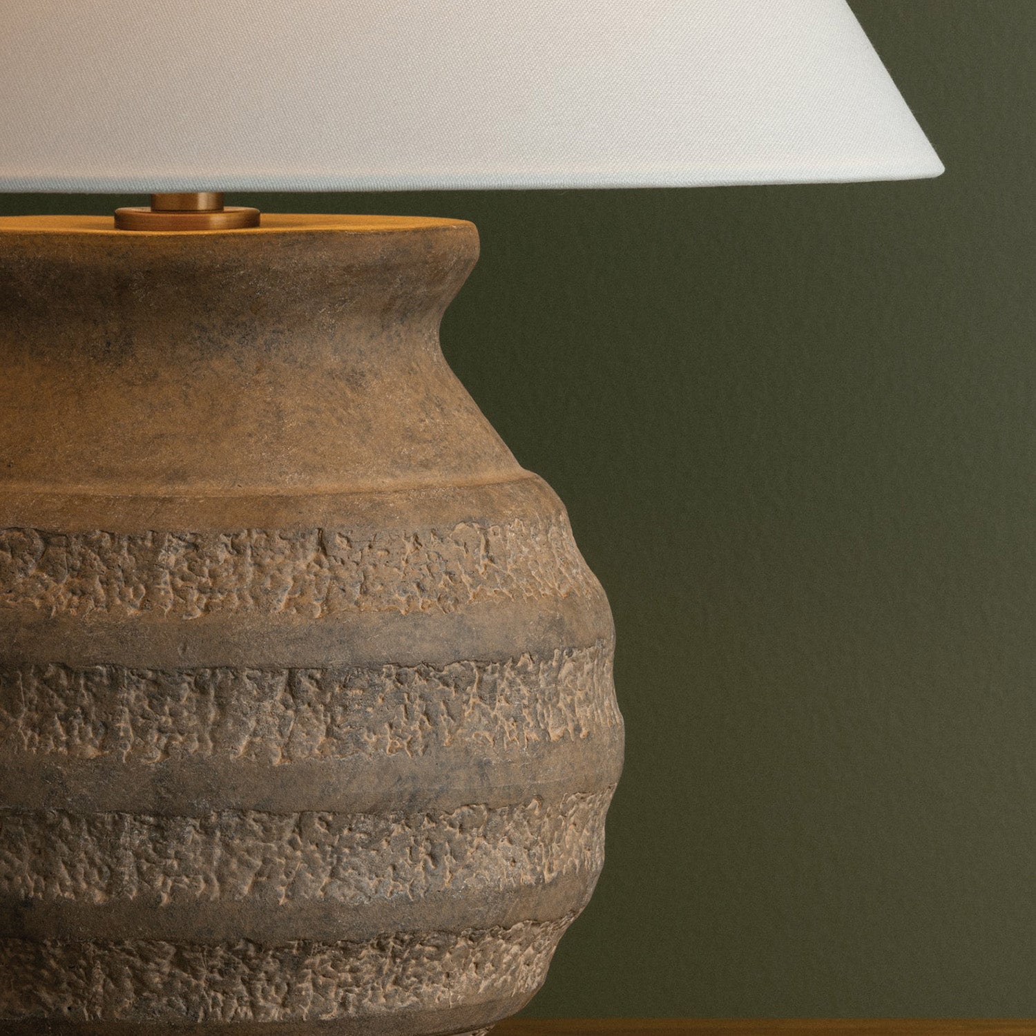Troy Lighting Dorian Patina Brass Table Lamp