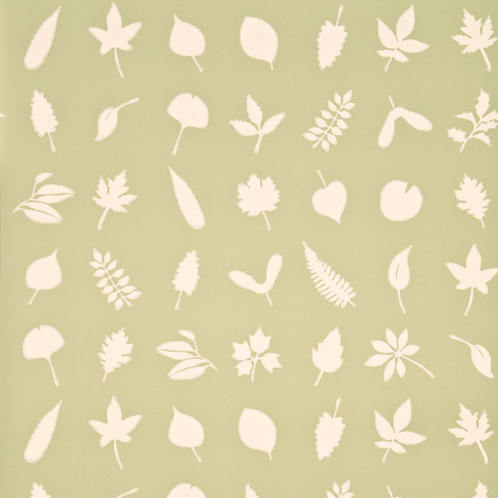 Baker Lifestyle Opera Garden Tumbling Leaves Wallpaper
