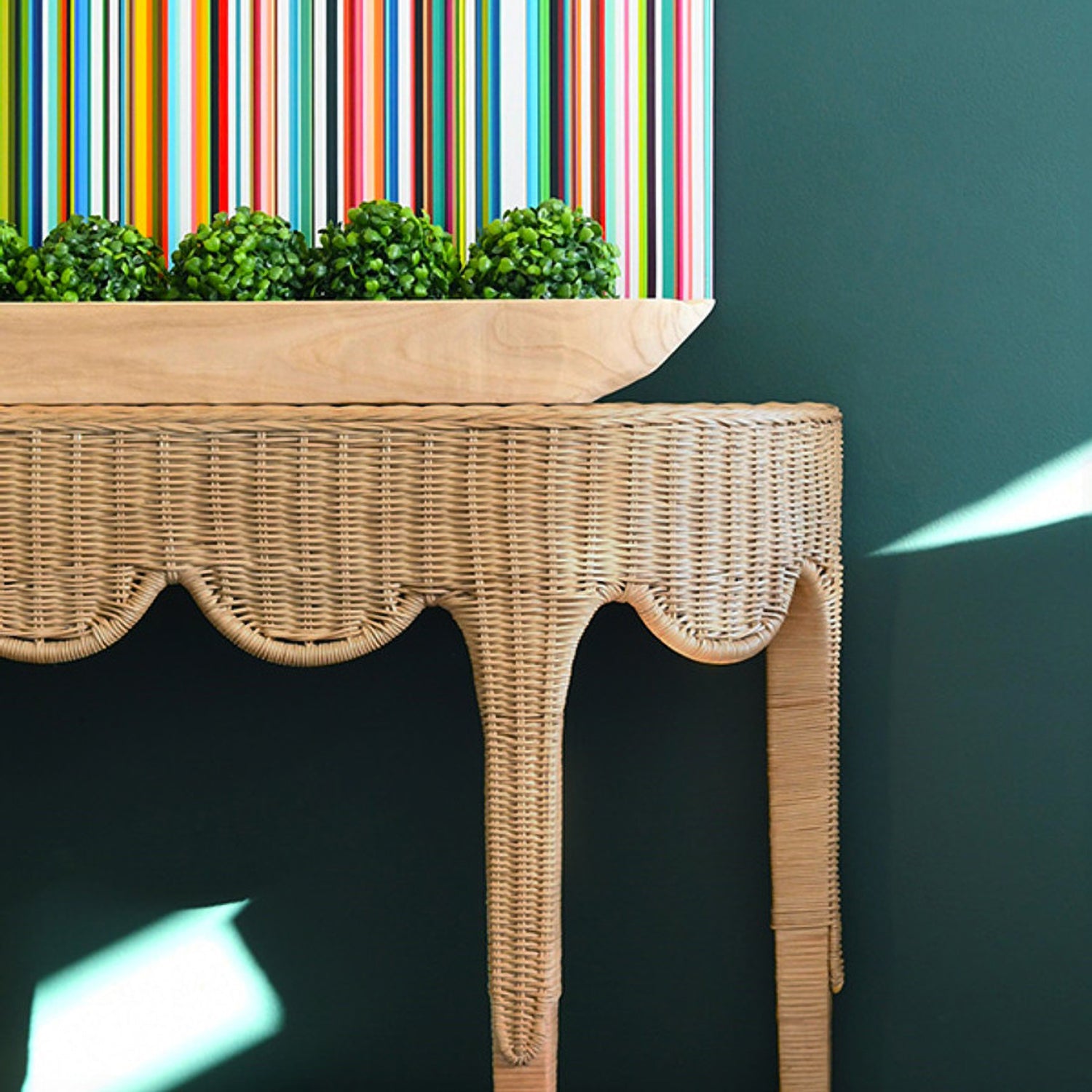 Worlds Away Paloma Console Table