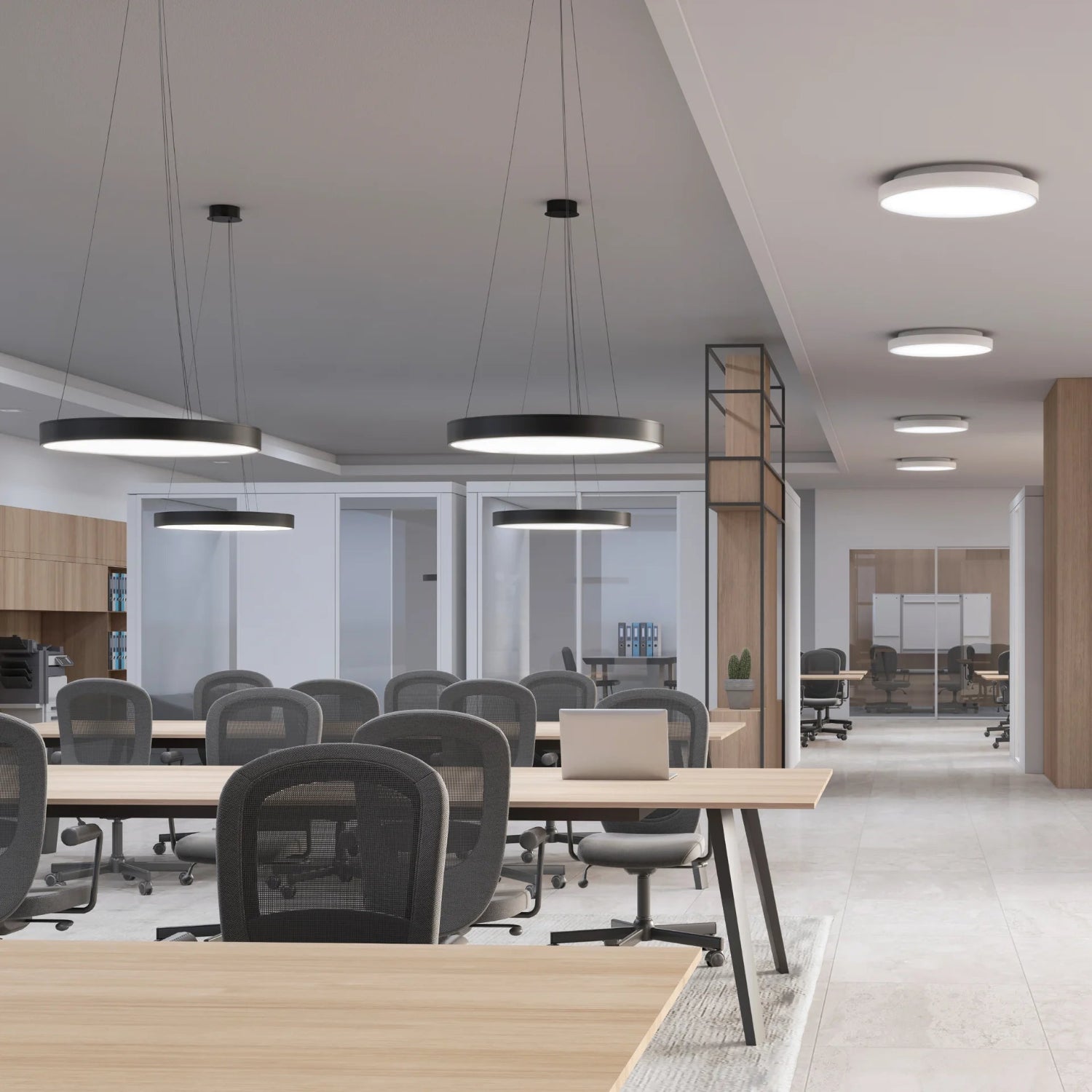 Sonneman Pi Satin Black 3745.25 Pendant