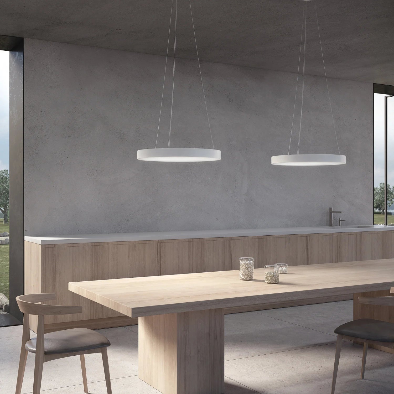 Sonneman Pi Satin White 3745.03 Pendant