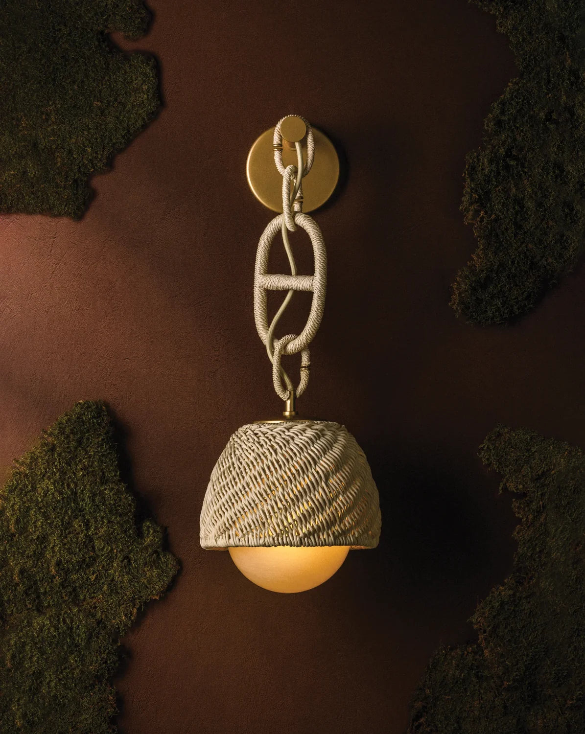 Noz Nozawa x Corbett Lighting Piasu Wall Sconce