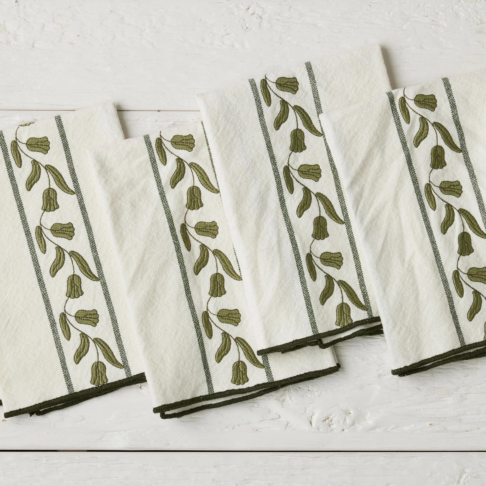 Etu Home Tulip Dinner Napkin Set of 4