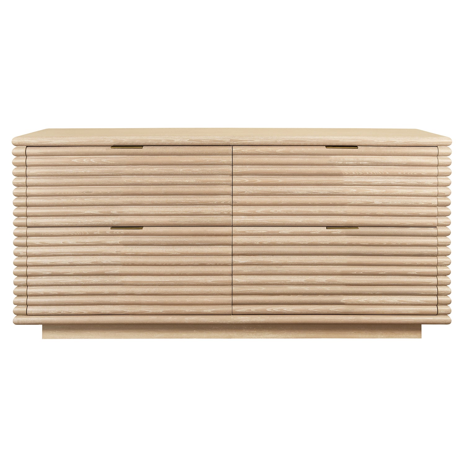 Worlds Away Ranger Cerused Oak Four Drawer Chest