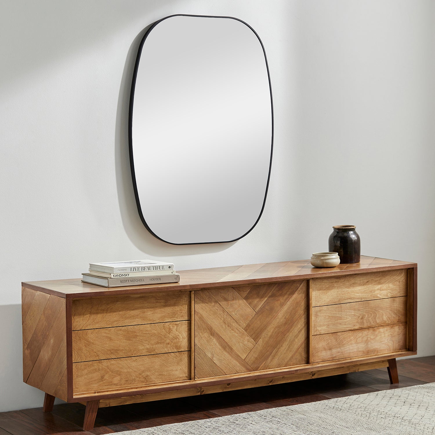 Aranya Wide Wall Mirror