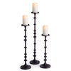 Abacus Candle Holder Set of 3