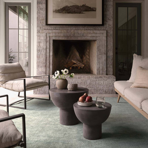 Jaipur lIving Rebecca Limon Solid Indoor/Outdoor Rug – Paynes Gray