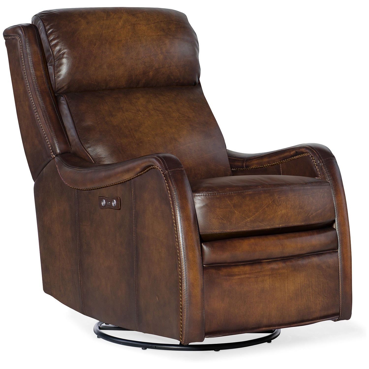 Hooker Furniture Stark Power Swivel Glider Recliner