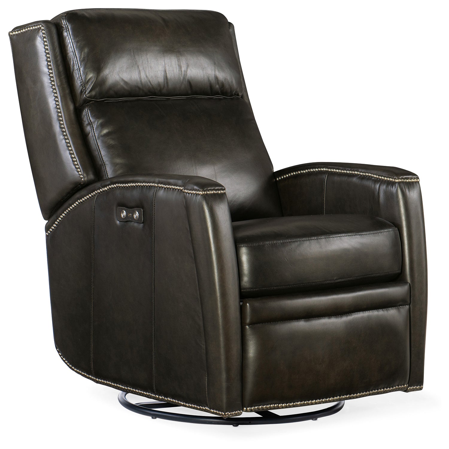 Hooker Furniture Declan Power Swivel Glider Recliner - Thumbnail 2