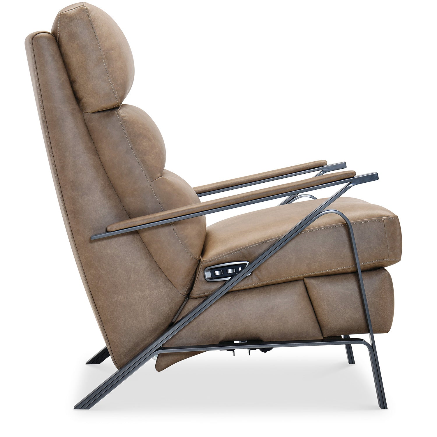 Hooker Furniture Elixir Brown Power Recliner with Power Headrest