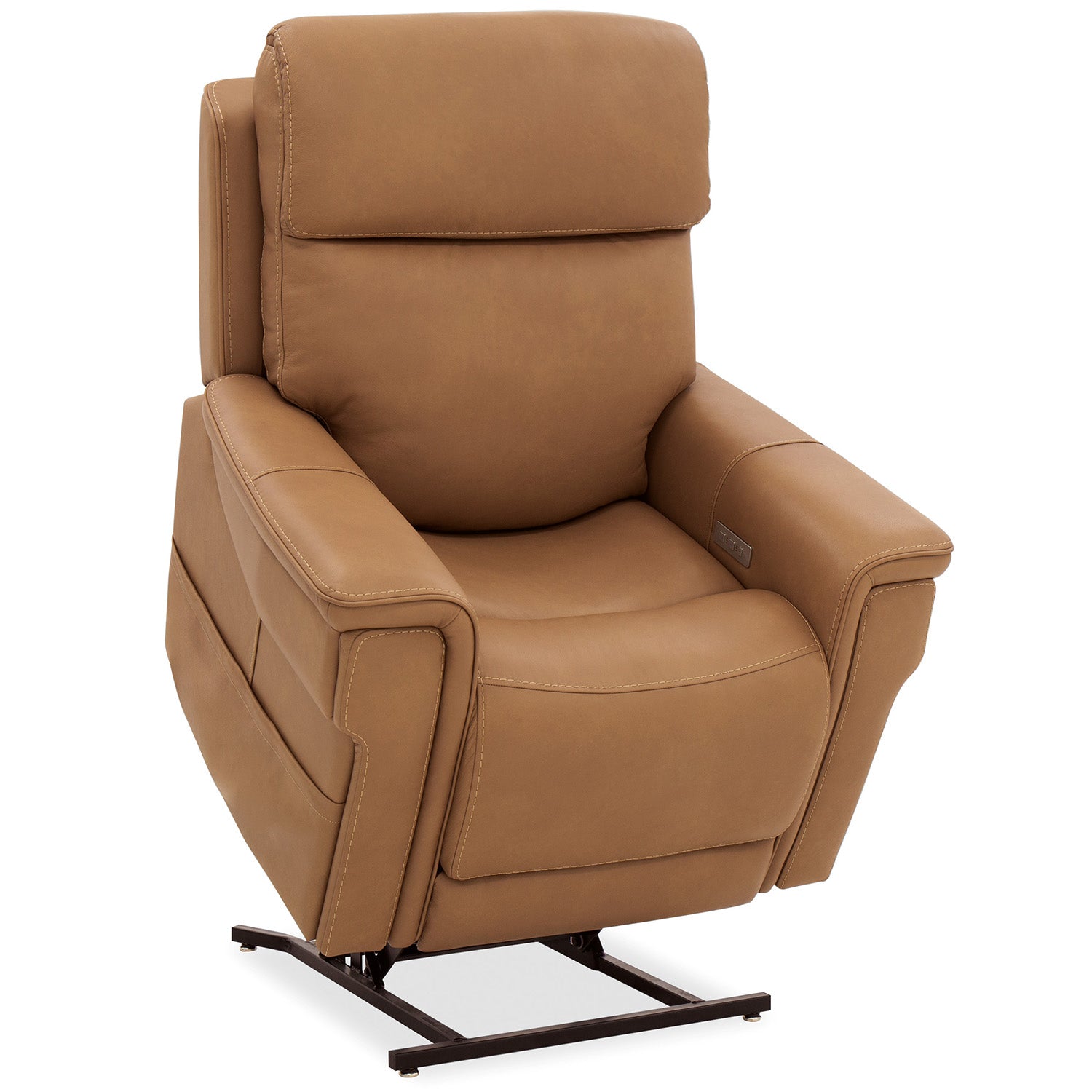 Hooker Furniture Lyra Sahara Havana Lift Chair with Power Recline, Headrest and Lumbar