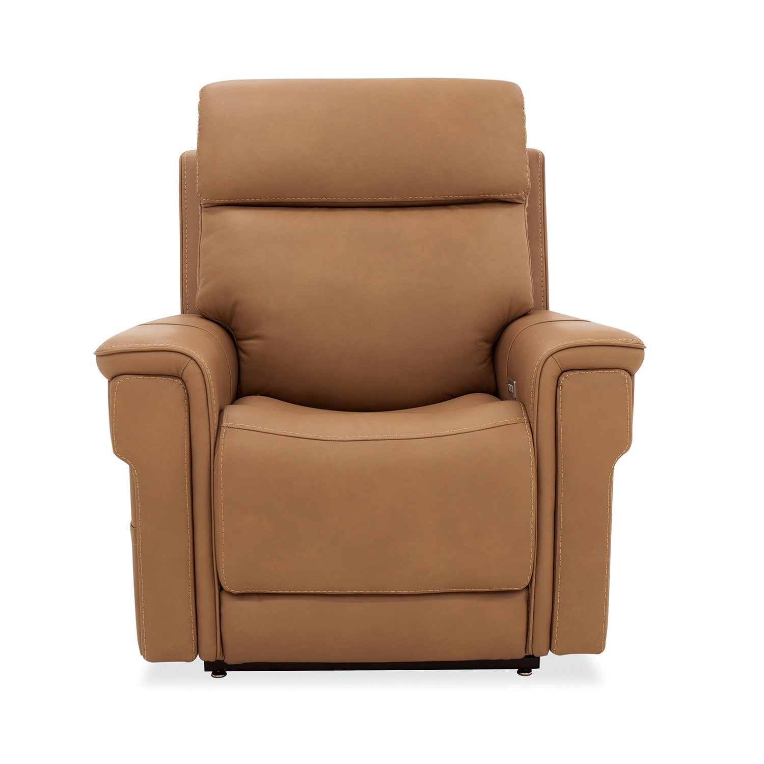 Hooker Furniture Lyra Sahara Havana Lift Chair with Power Recline, Headrest and Lumbar