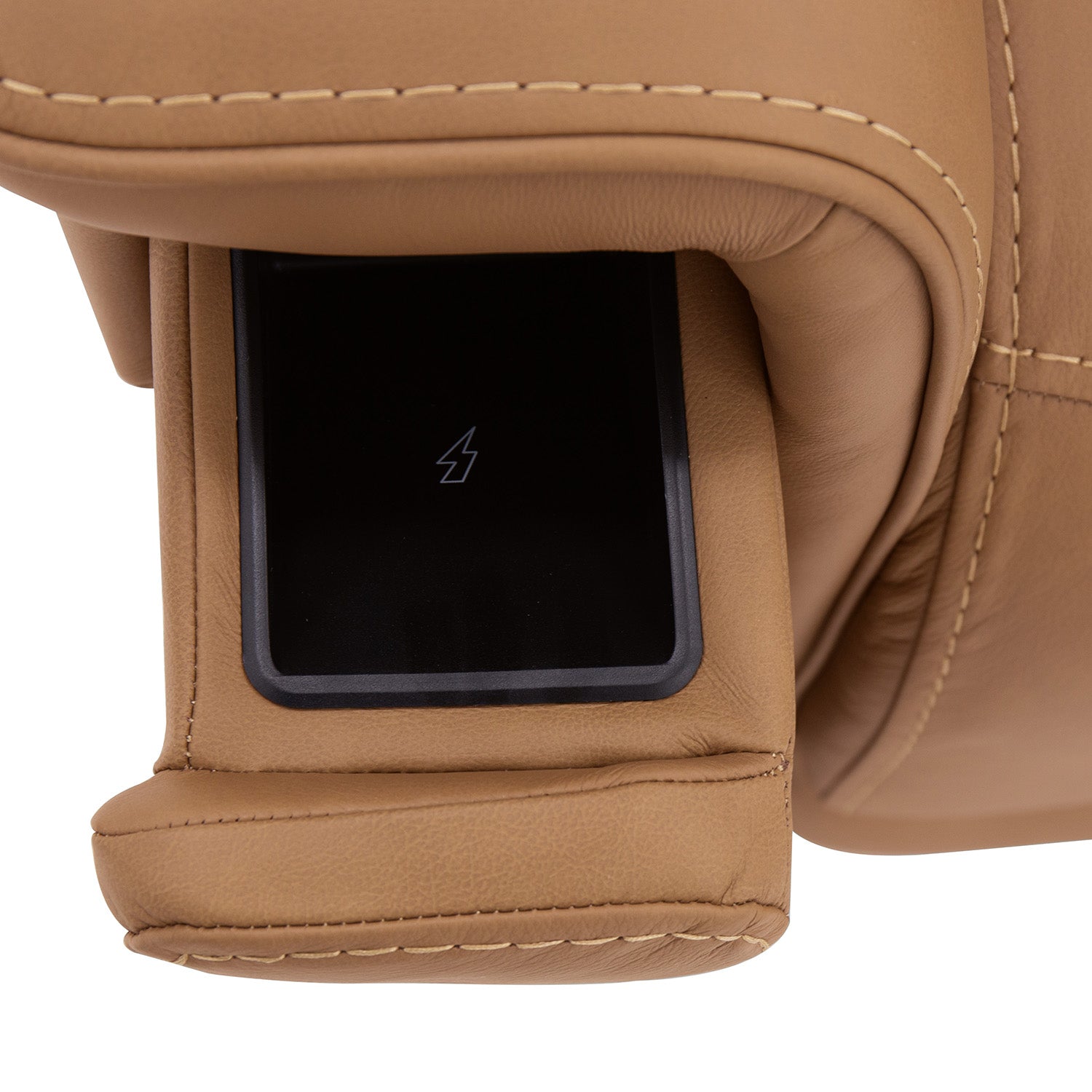 Hooker Furniture Lyra Sahara Havana Lift Chair with Power Recline, Headrest and Lumbar