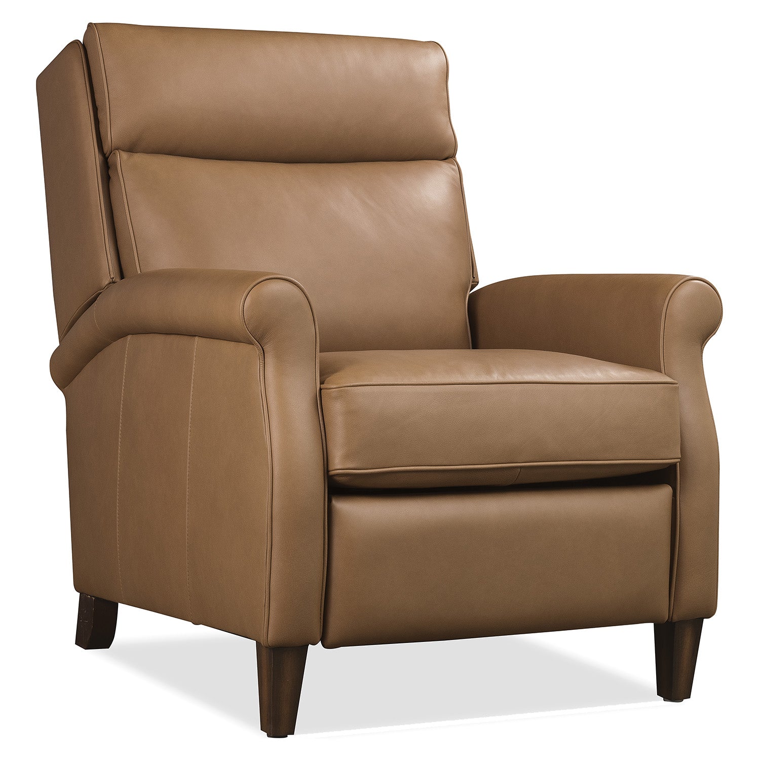 Hooker Furniture Randall Billows Caramel Power Recliner with Pop-Up Headrest