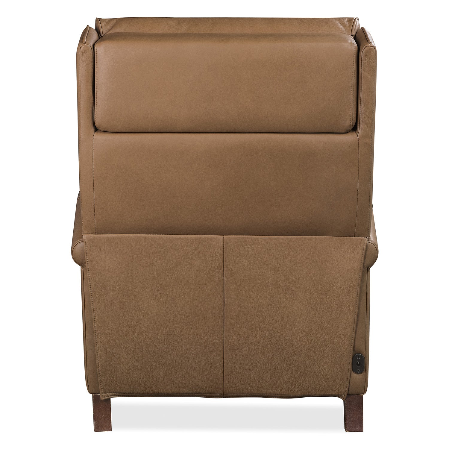 Hooker Furniture Randall Billows Caramel Power Recliner with Pop-Up Headrest
