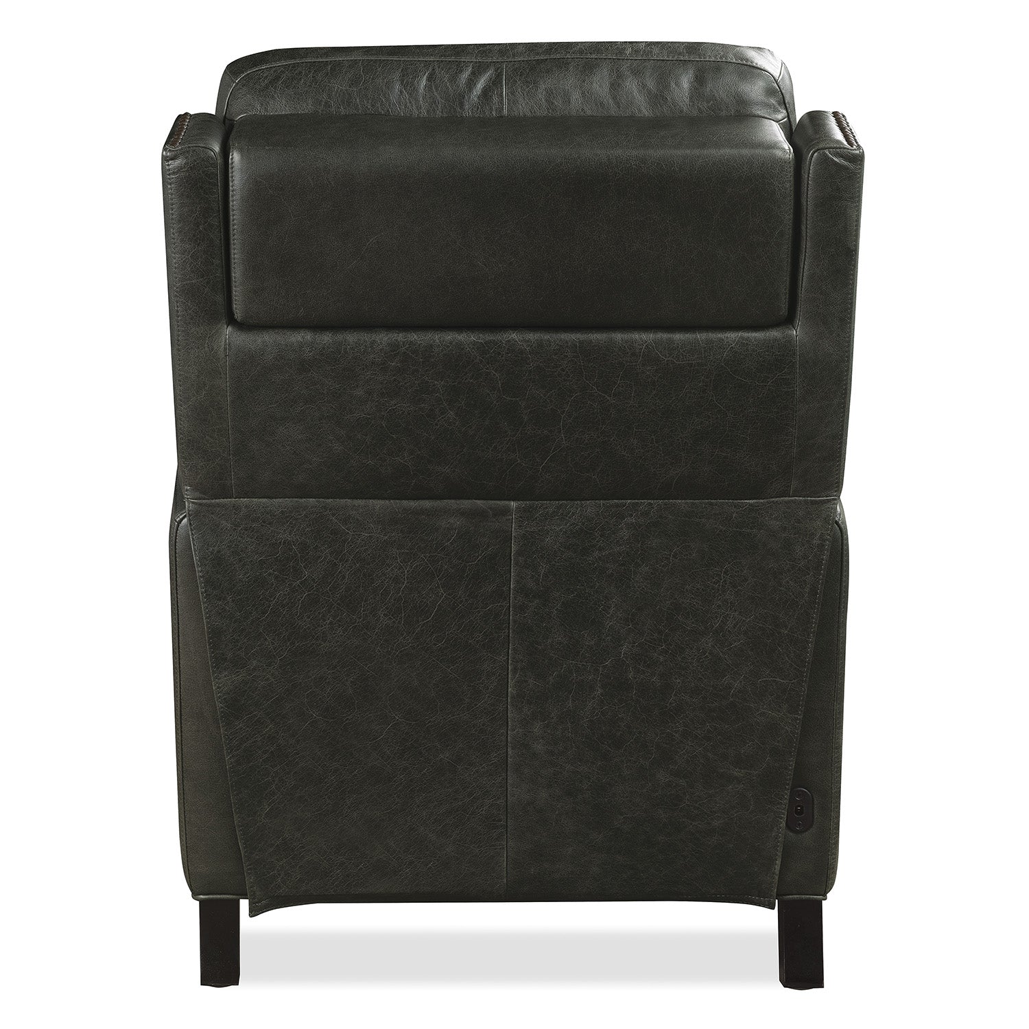 Hooker Furniture Jacklyn Jala Gray Power Recliner with Pop-Up Headrest