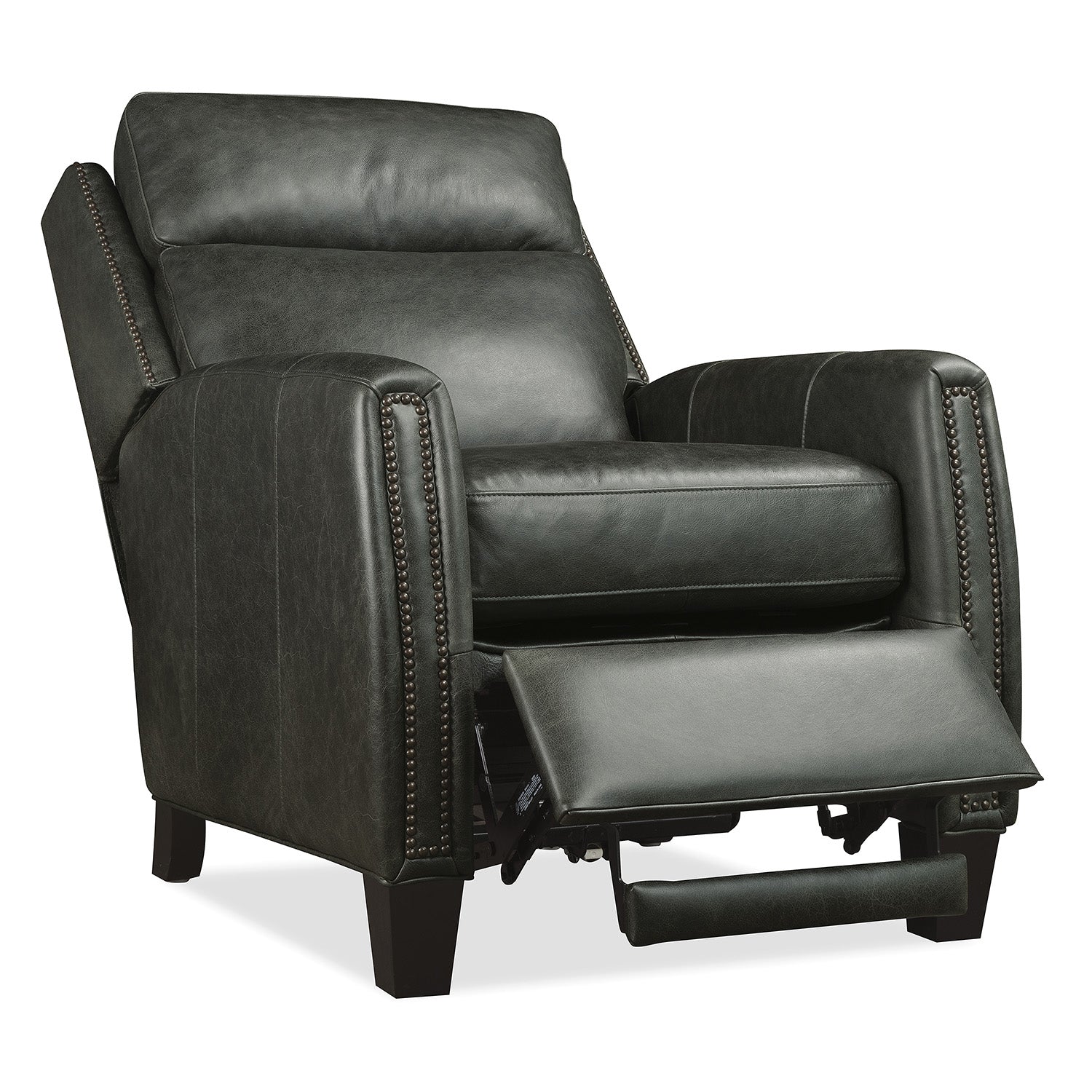 Hooker Furniture Jacklyn Jala Gray Power Recliner with Pop-Up Headrest
