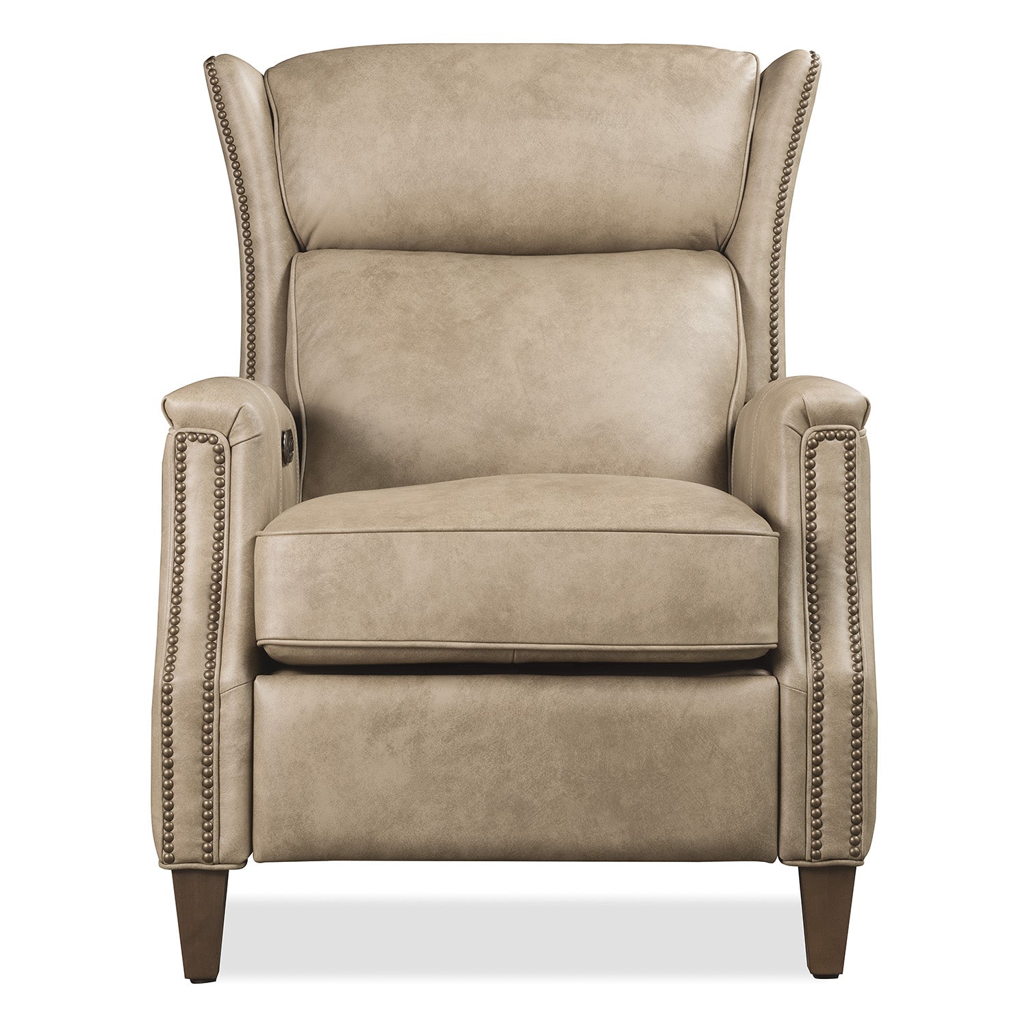 Hooker Furniture Lansing Enna Caribou Power Recliner with Power Headrest