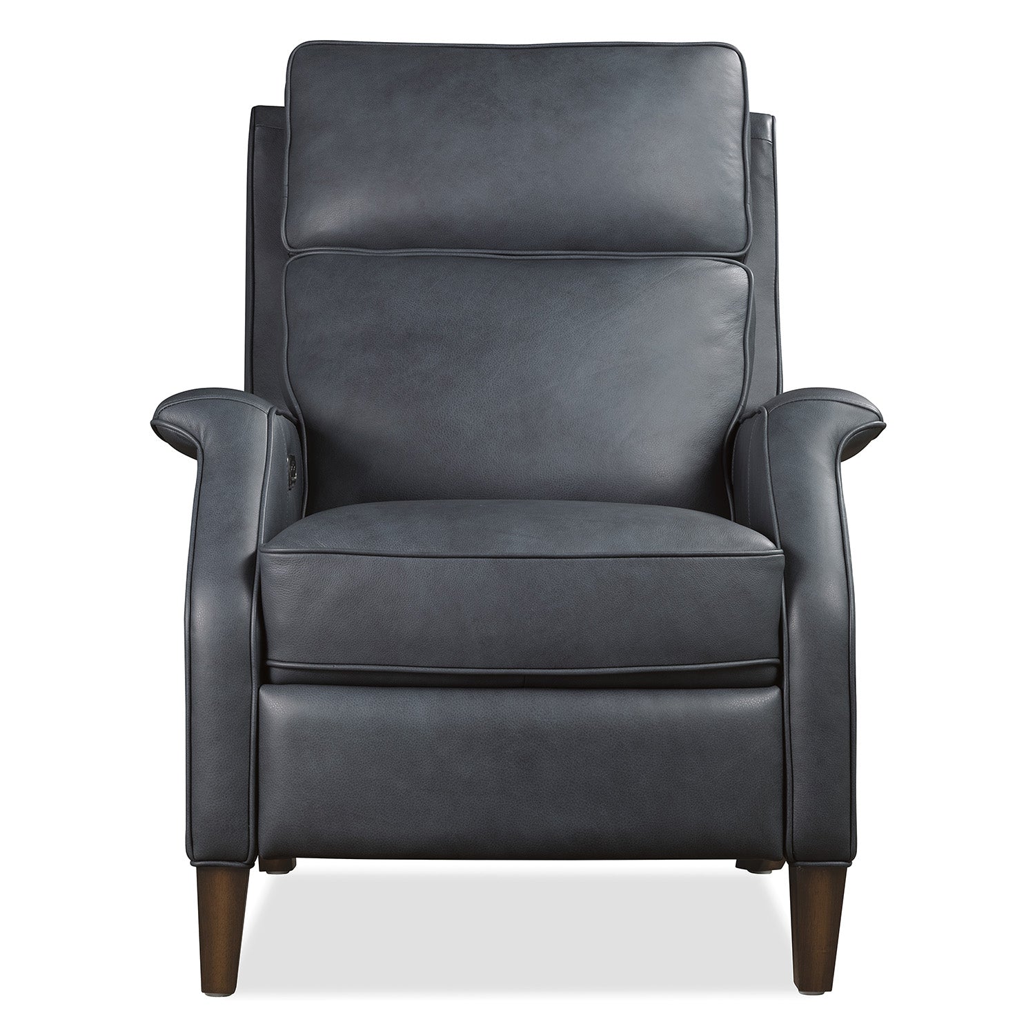 Hooker Furniture Wrenn Ankur Blue Power Recliner with Power Headrest