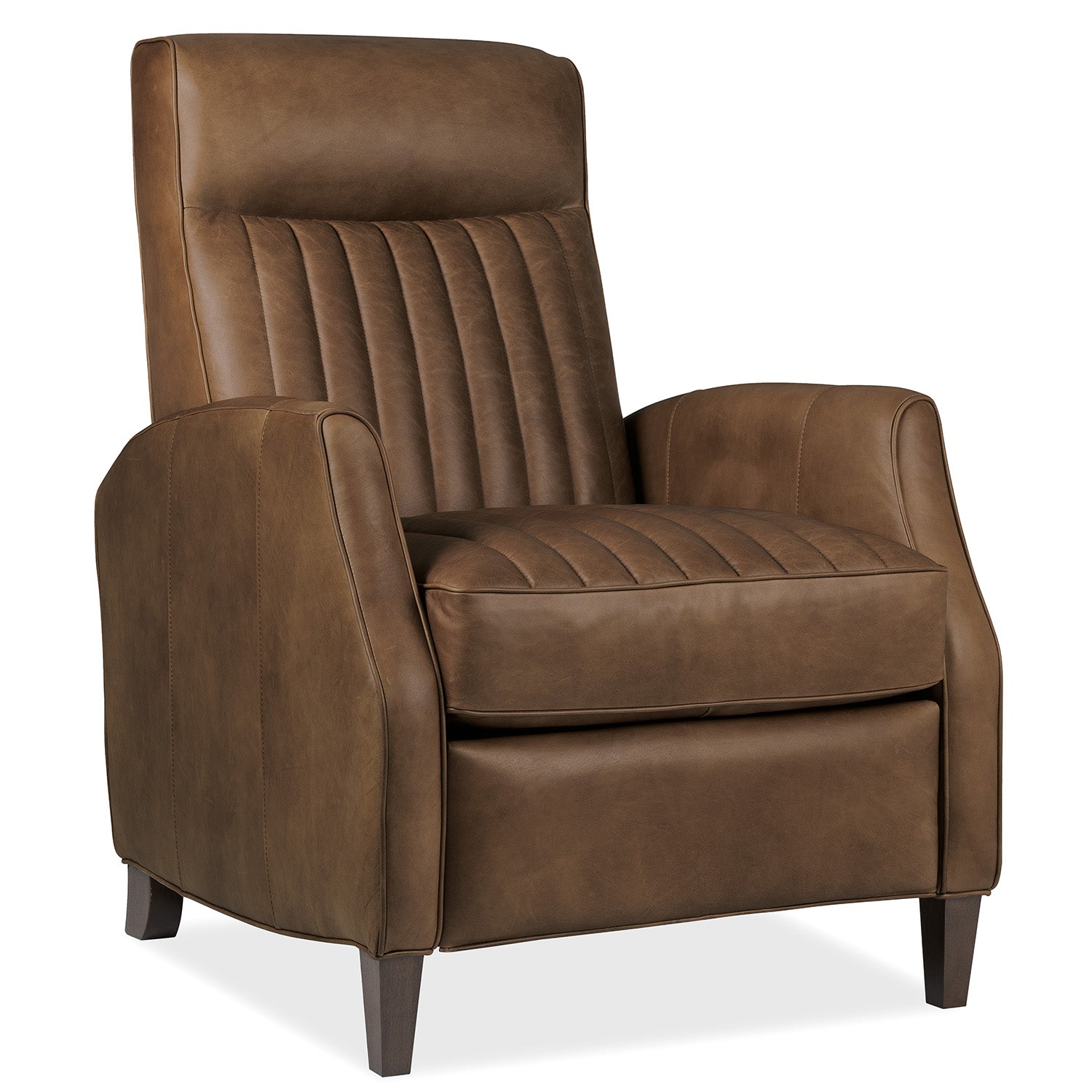 Hooker Furniture Denver Brown Push Back Recliner