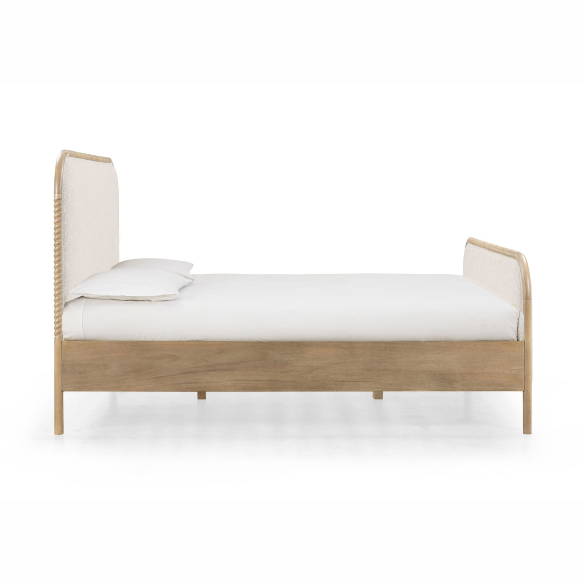 TOV Furniture Hatia Natural Basketweave Panel Bed