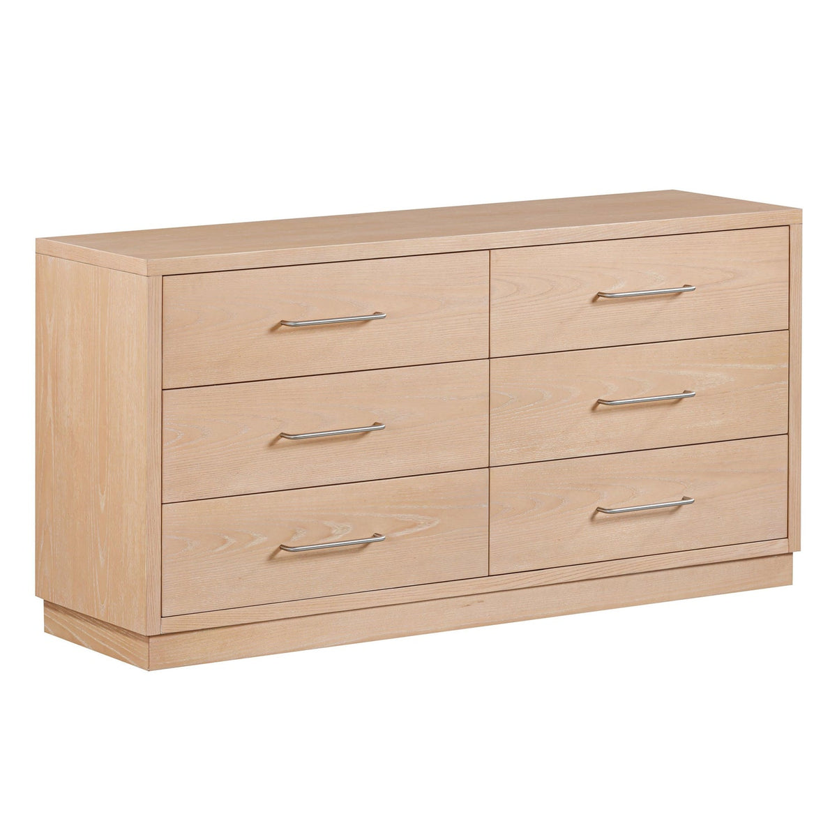 TOV Furniture Marlow Natural 6-Drawer Wood Dresser in natural wood, primary product view