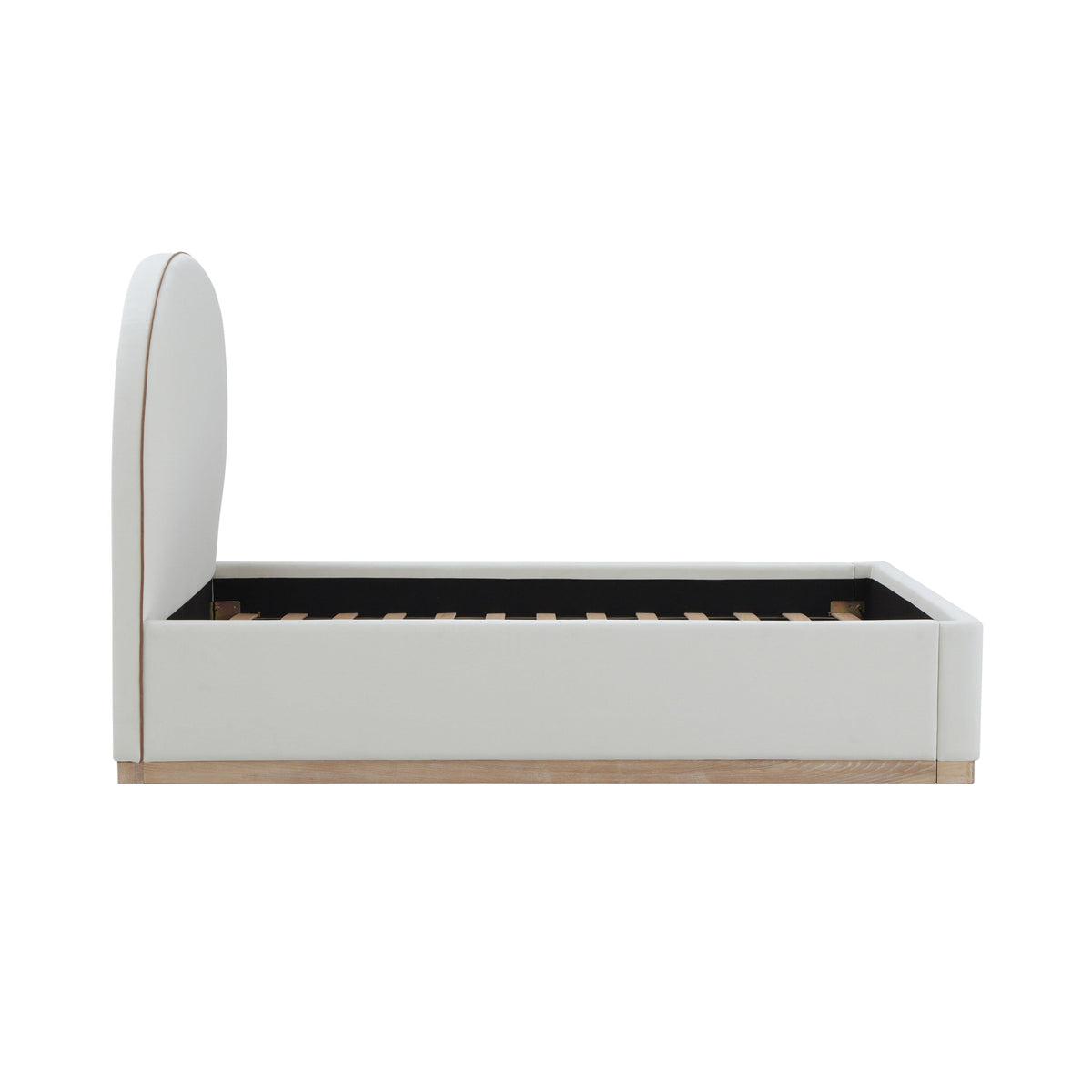 TOV Furniture Marlow Cream Performance Velvet Bed