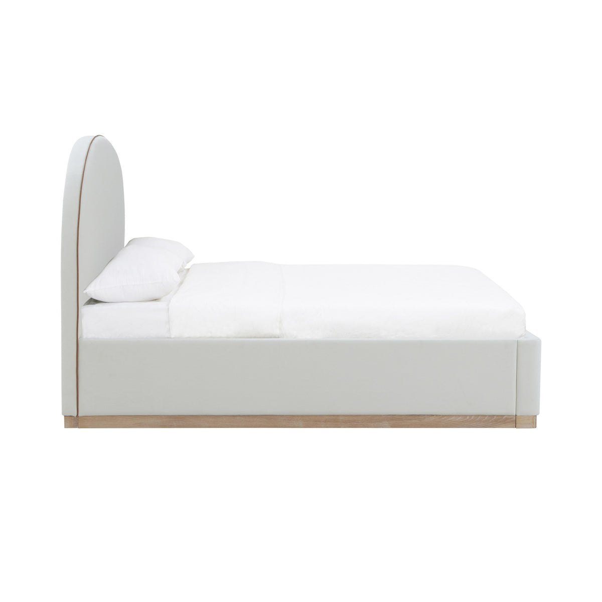 TOV Furniture Marlow Cream Performance Velvet Bed