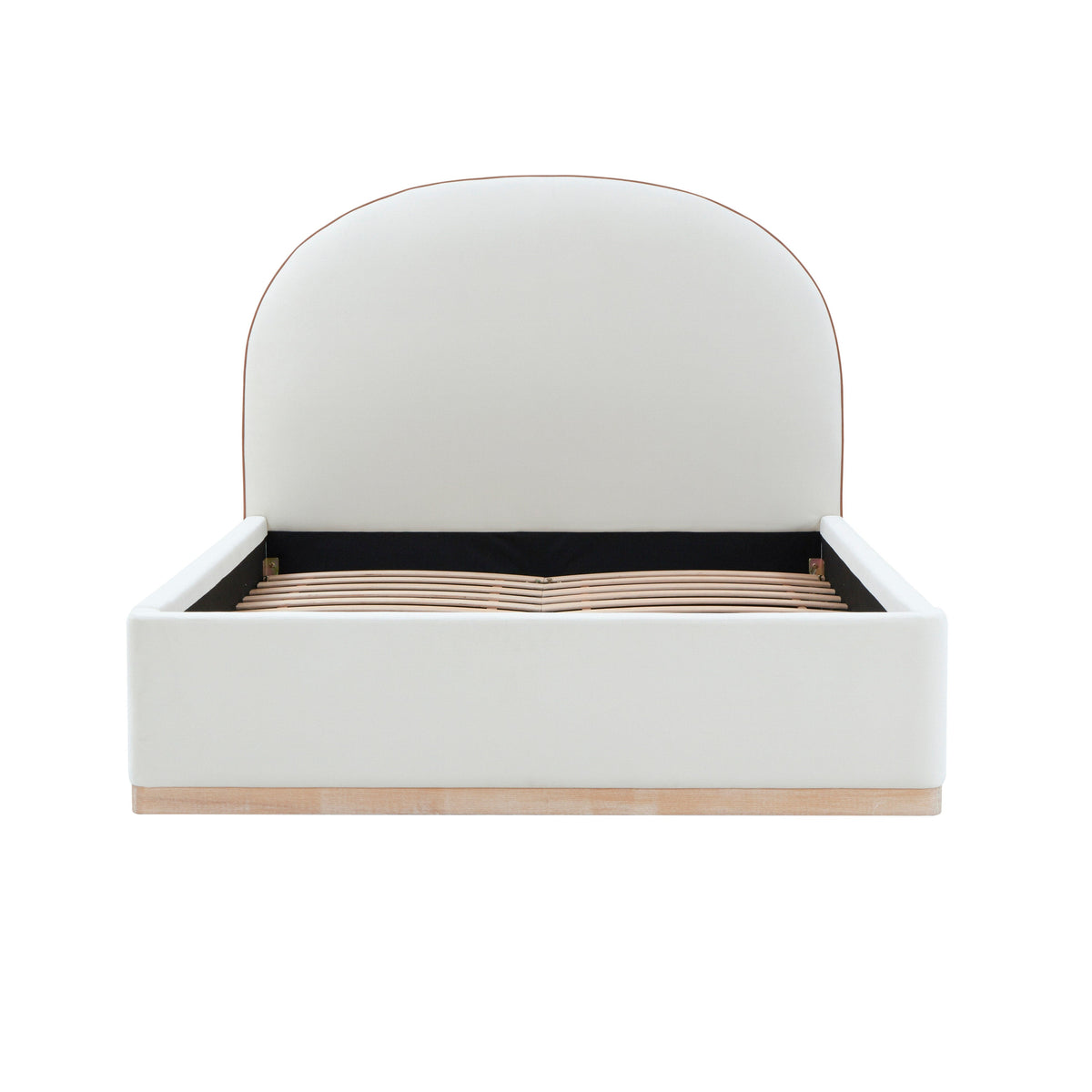 TOV Furniture Marlow Cream Performance Velvet Bed