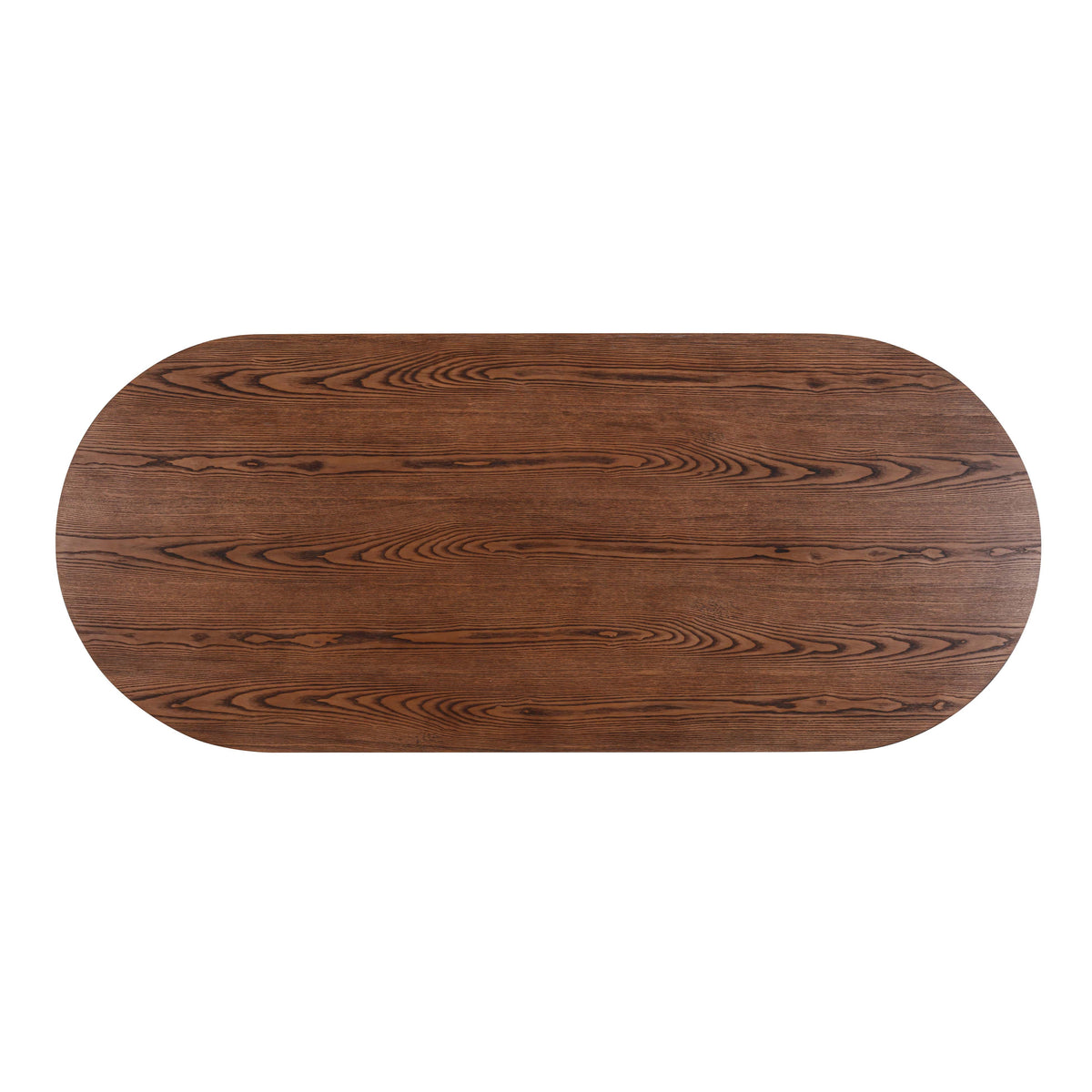 TOV Furniture Marlow Black Wood Oval Dining Table