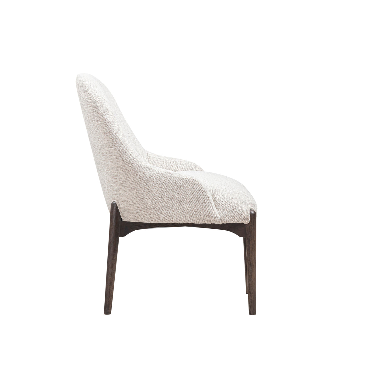 TOV Furniture Glendale White Performance Chenille Dining Chair