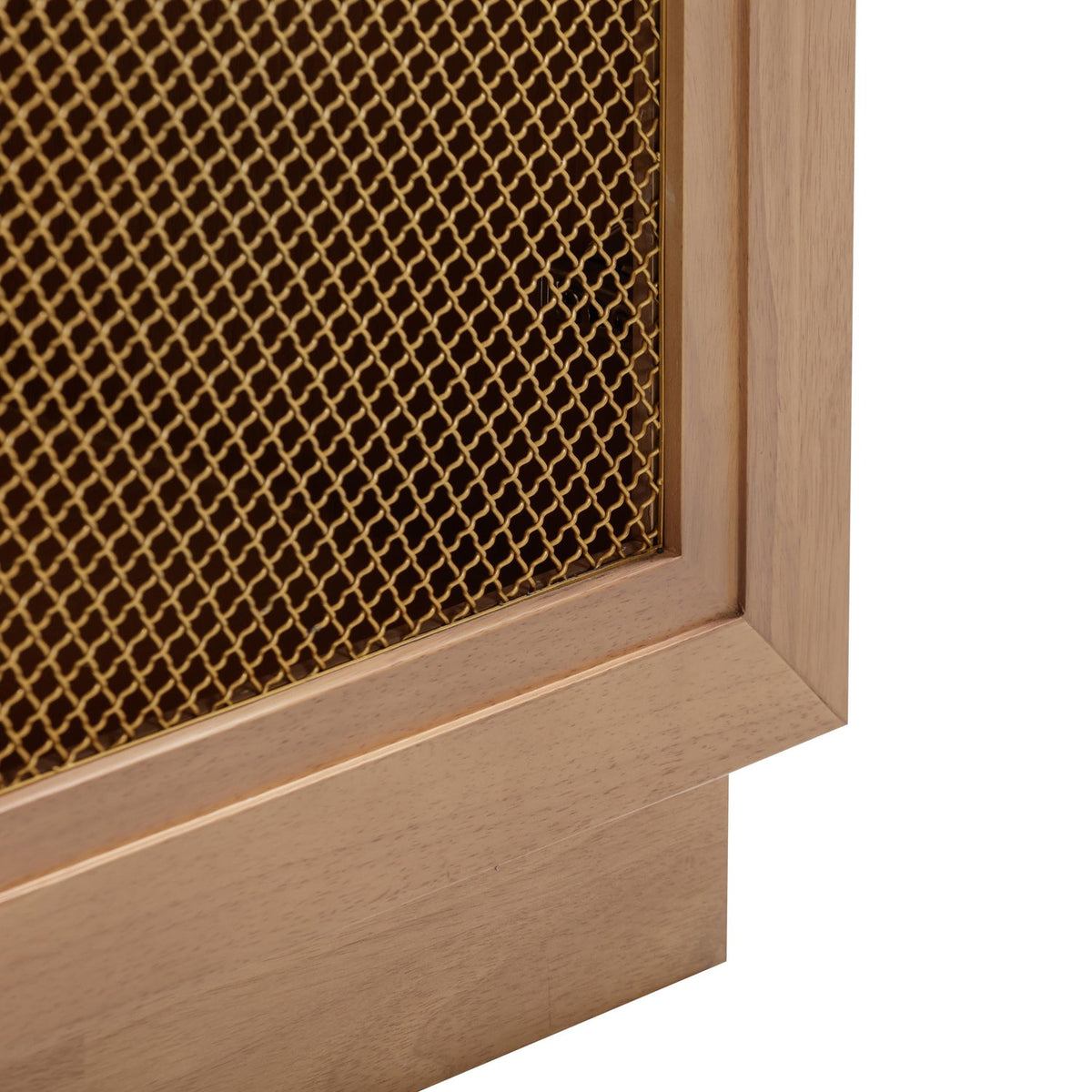TOV Furniture Nolan Natural Wood Media Console