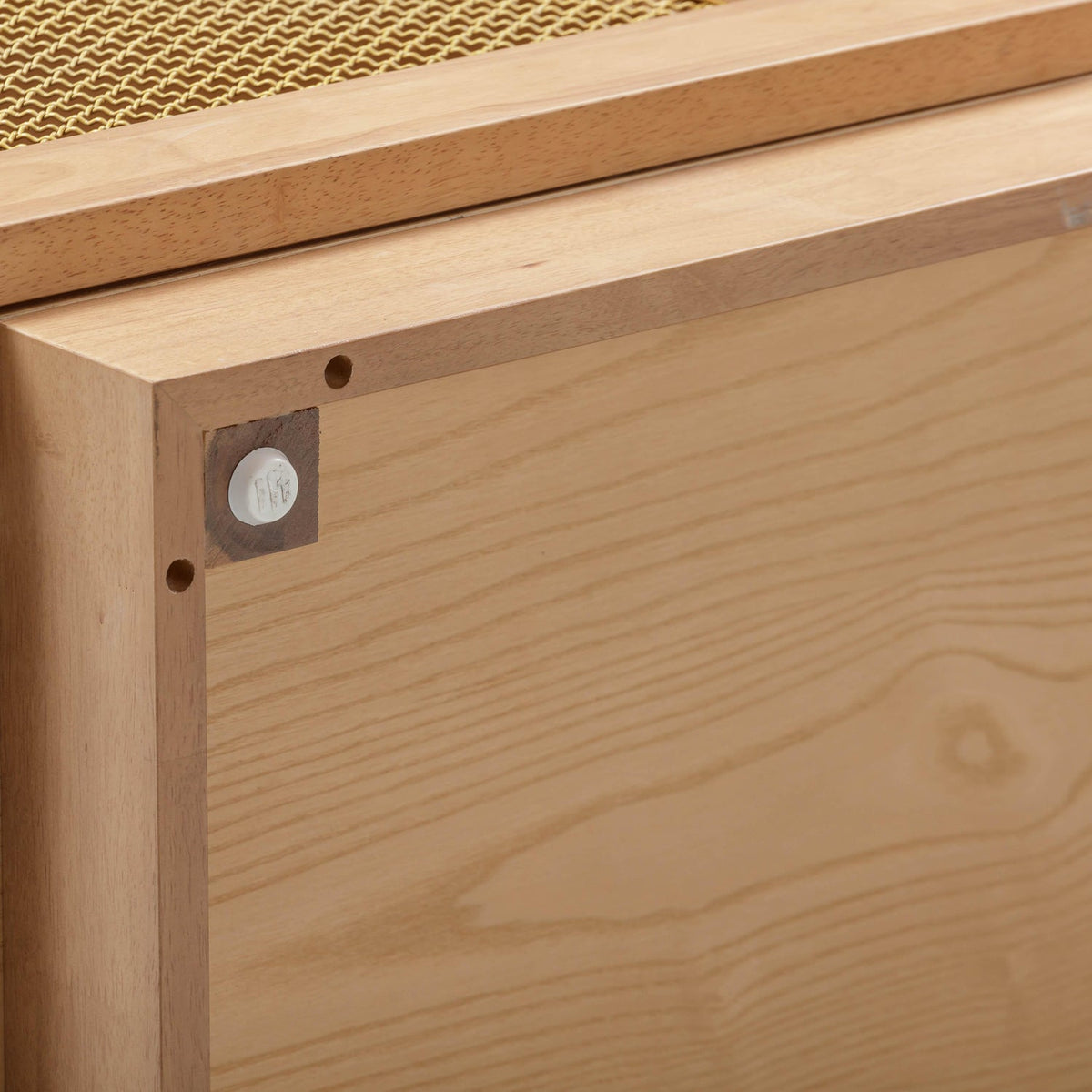 TOV Furniture Nolan Natural Wood Media Console