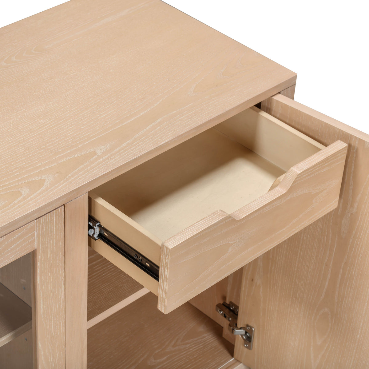 TOV Furniture Marlow Natural Wood Media Console