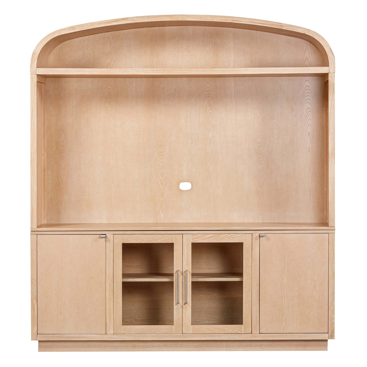 TOV Furniture Marlow Natural Wood Entertainment Center