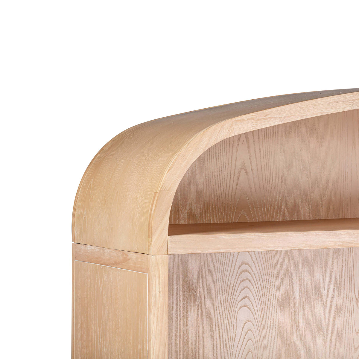 TOV Furniture Marlow Natural Wood Entertainment Center