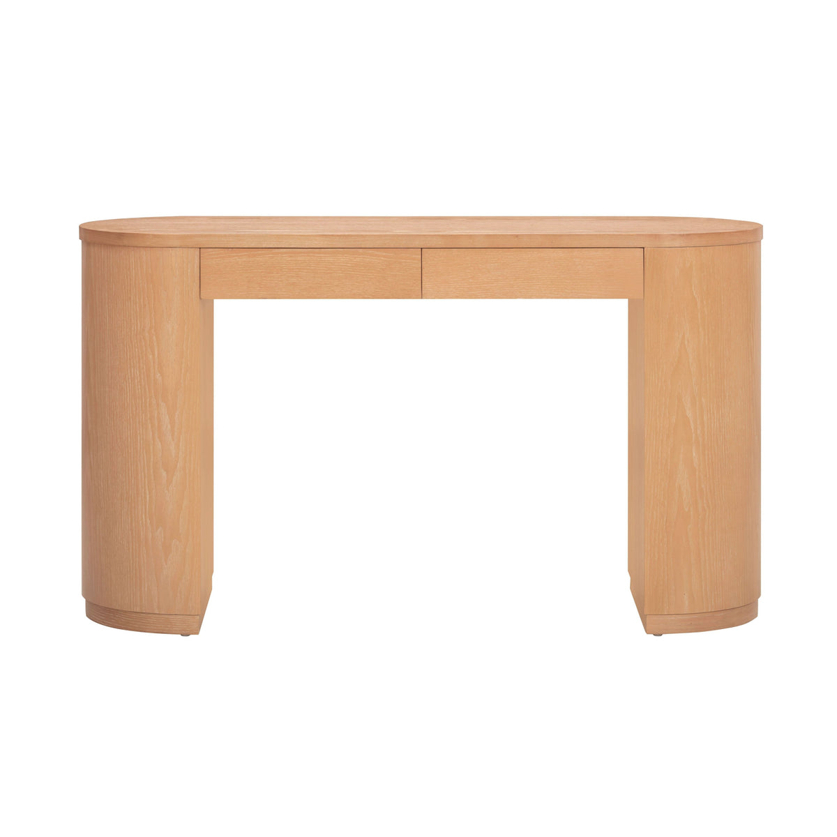 TOV Furniture Marlow Natural Wood 2-Drawer Writing Desk