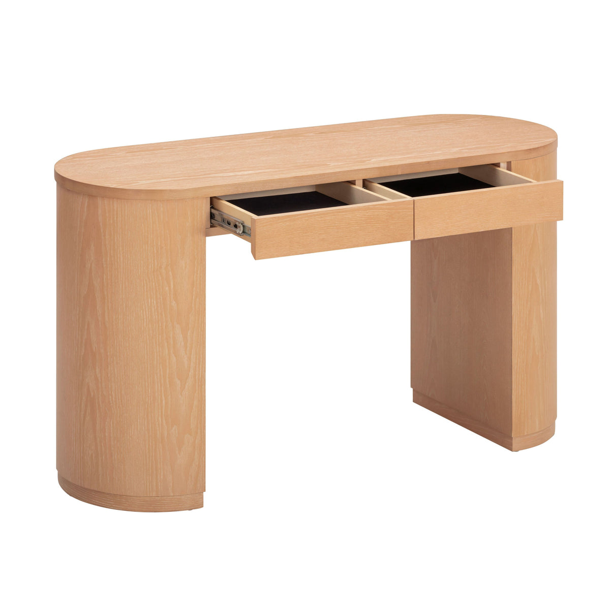 TOV Furniture Marlow Natural Wood 2-Drawer Writing Desk