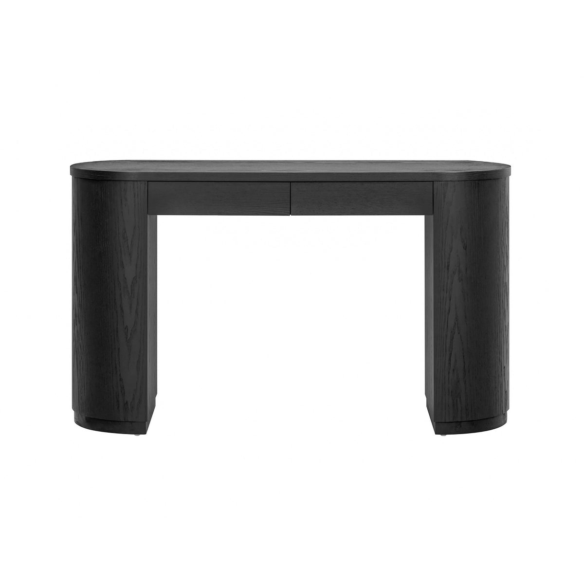 TOV Furniture Marlow Black Wood 2-Drawer Writing Desk