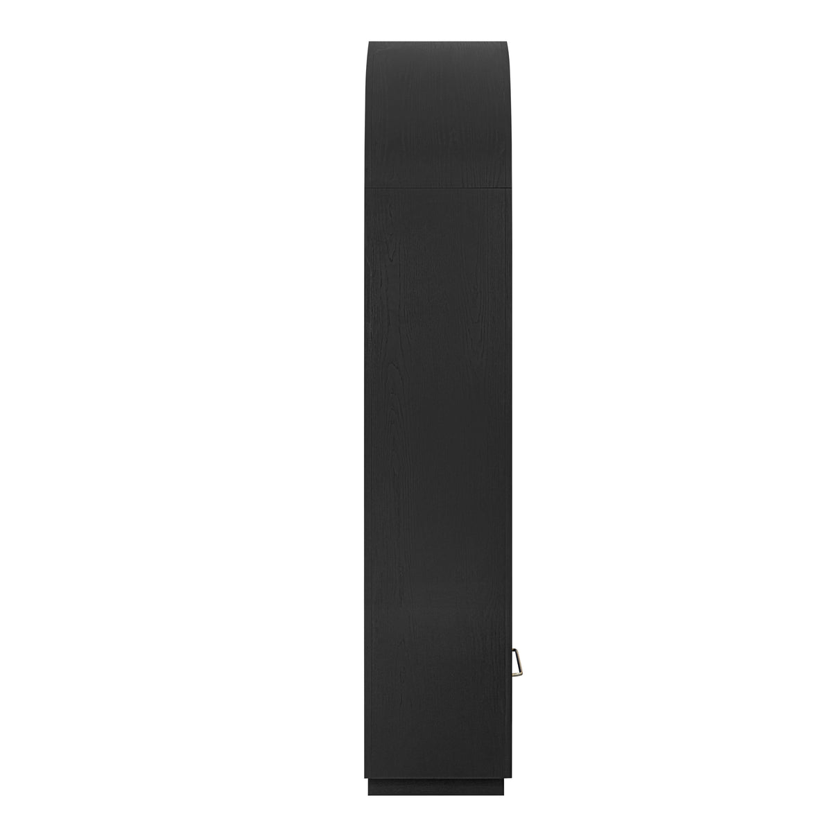 TOV Furniture Marlow Black Wood Bookcase With File Drawer