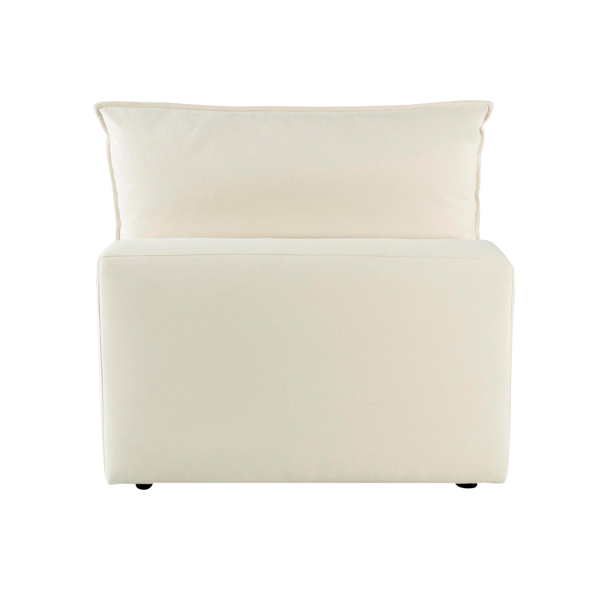 TOV Furniture Cali Natural Performance Modular Armless Chair