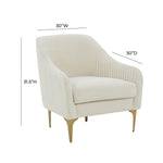 TOV Furniture Serena Velvet Accent Chair