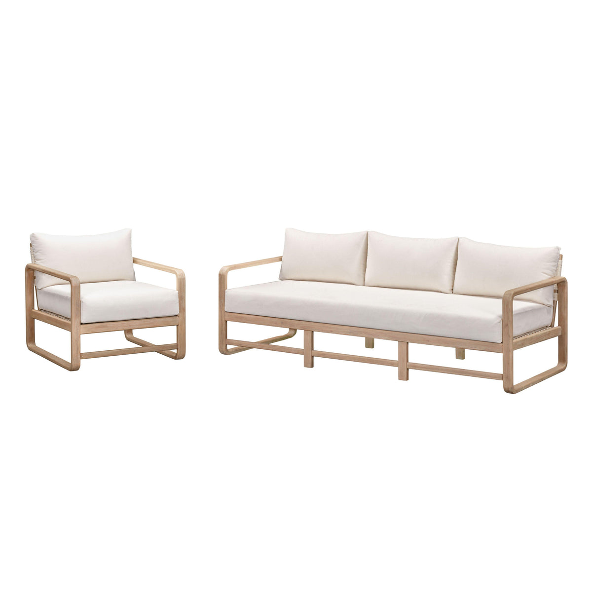 TOV Furniture Palata Cream Performance Outdoor Sofa