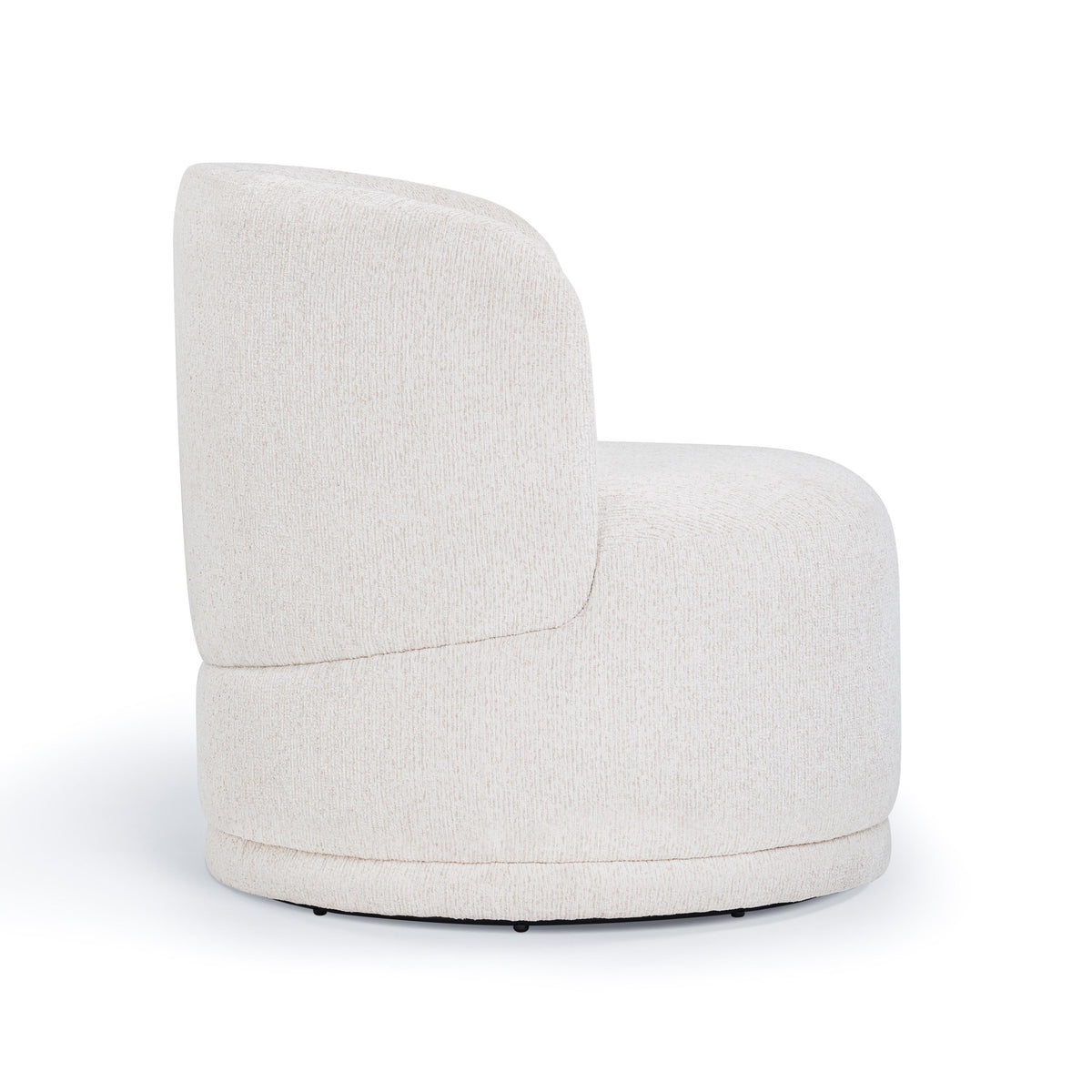 TOV Furniture Massa Beige Textured Performance Swivel Chair