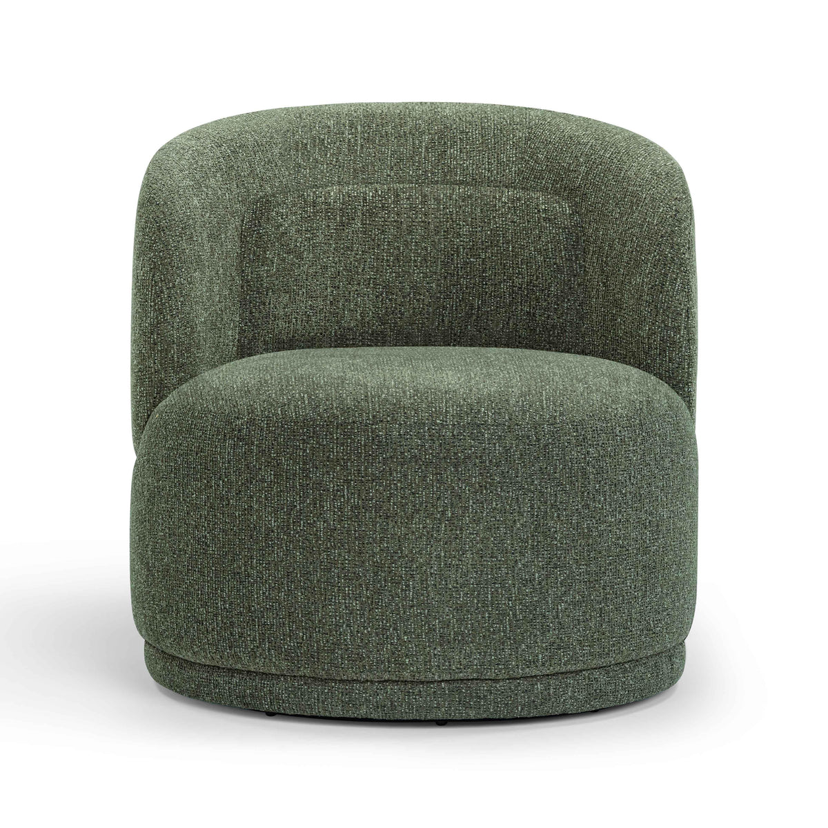 TOV Furniture Massa Green Textured Performance Swivel Chair