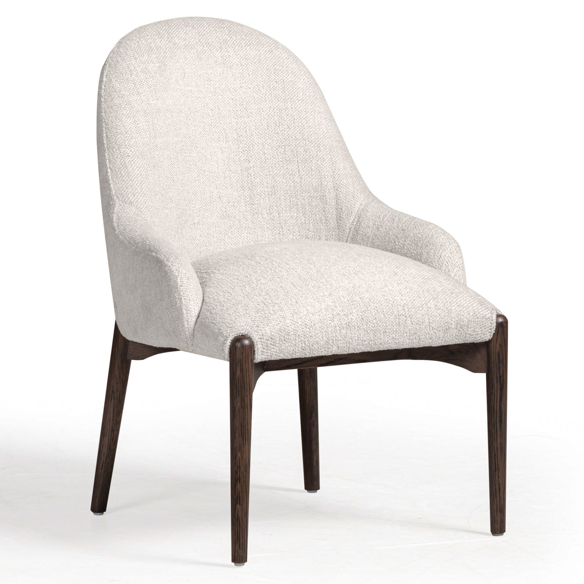 TOV Furniture Glendale Performance Chenille Dining Chair in beige chenille, primary product view